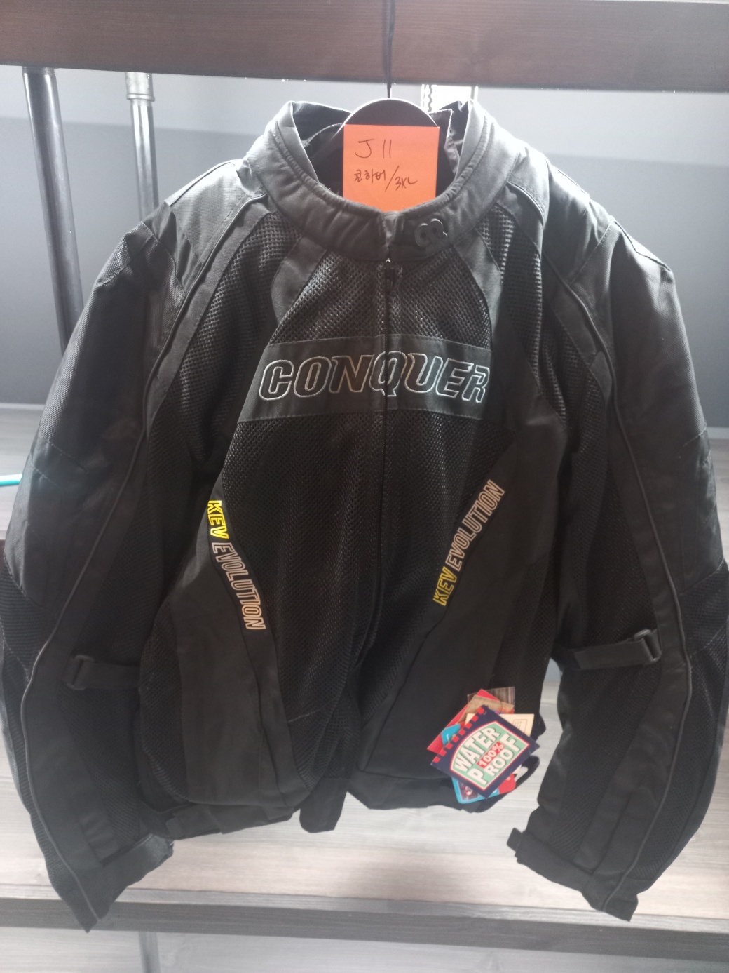 [반품.환불X. 50%이상 할인]CQ COAL HARBOUR KEVLAR MESH JACKET(컨쿼 콜하버 케블라 메쉬 자켓)
