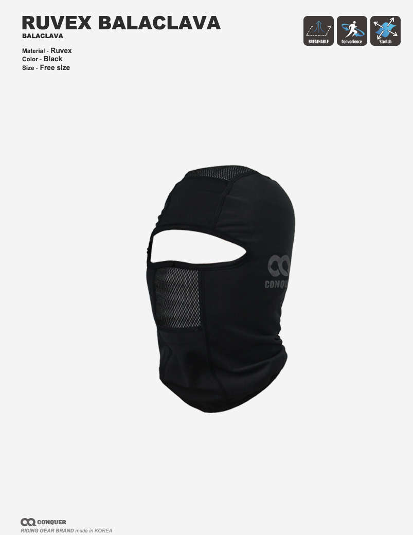 CQ RUVEX BALACLAVA(컨쿼 루벡스 바라클라바)