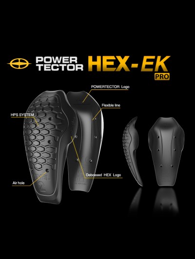 POWERTECTOR CE 2 HEX PRO- EK (CE LEVEL 2 파워텍터 헥사 프로 팔꿈치,무릎보호대)