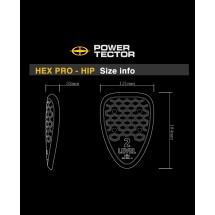 POWERTECTOR CE 2 HEX PRO- H (CE LEVEL 2 파워텍터 헥사 프로 골반보호대)