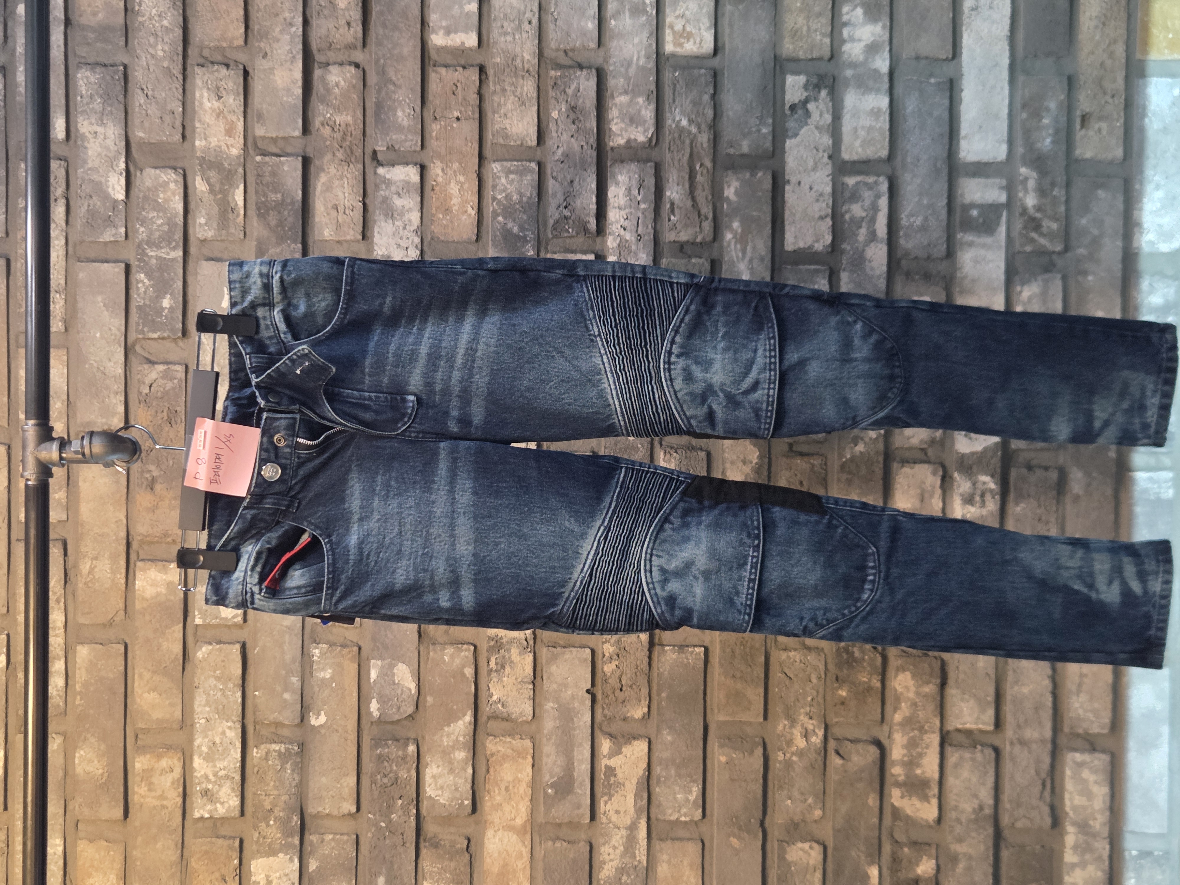 [반품,환불X 무료배송 단종 50%이상 할인 제품]  CQ FRAISER KEVLAR JEANS(컨쿼 프레이져 케블라 라이딩진)
