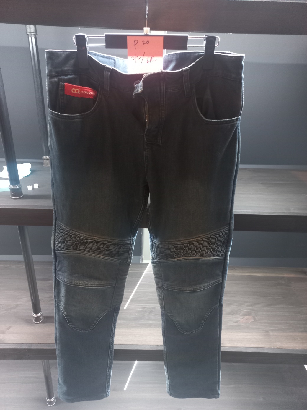 [반품,환불X 단종 50%이상  할인 제품]  CQ RICHMOND2 FULL KEVLAR JEANS(컨쿼 리치몬드2 풀케블라 라이딩진)