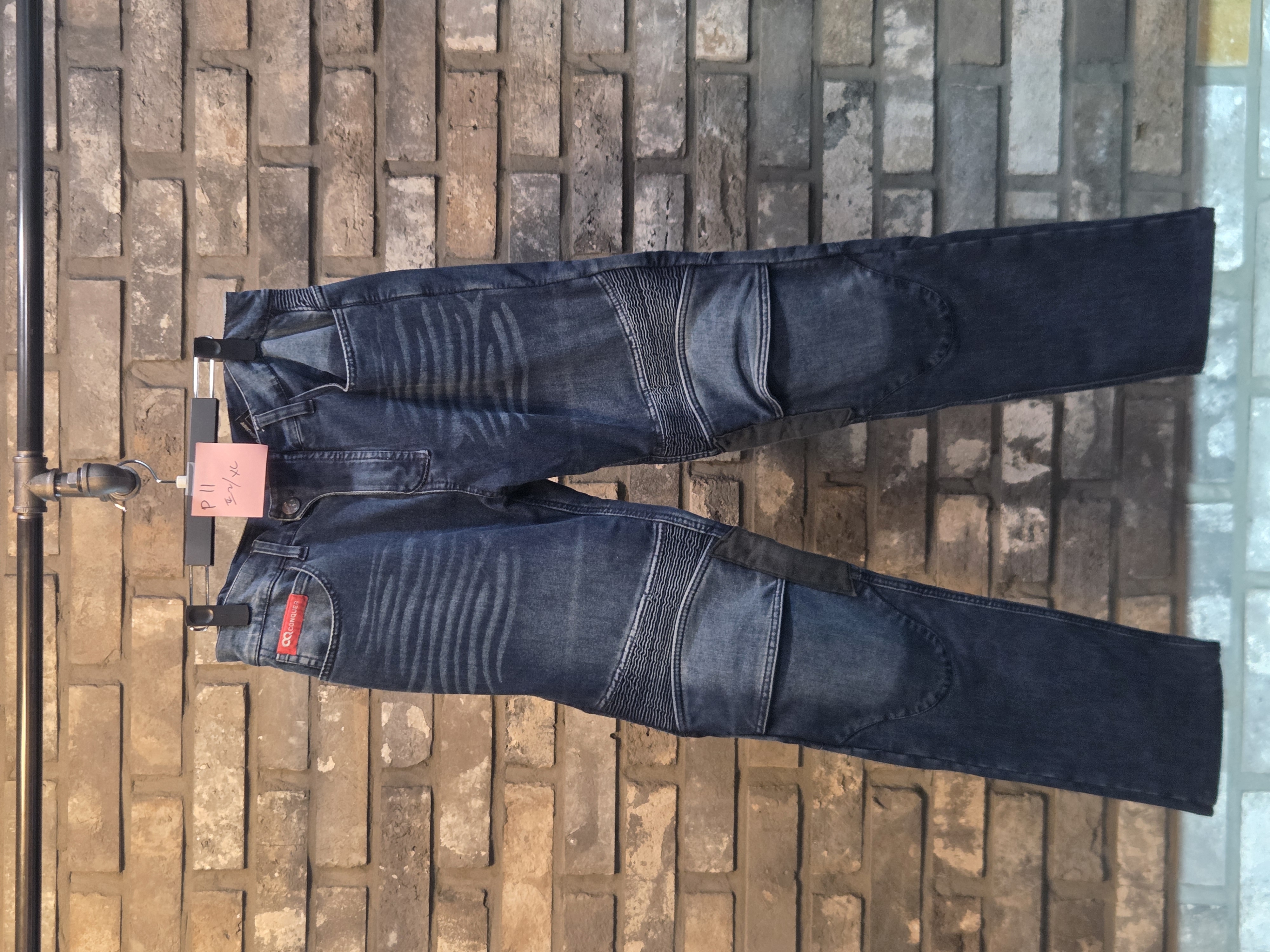 [반품,환불X 무료배송 단종 50%이상 할인 제품]  CQ FRAISER2 FULL KEVLAR JEANS(컨쿼 프레이져2 풀케블라 라이딩진)
