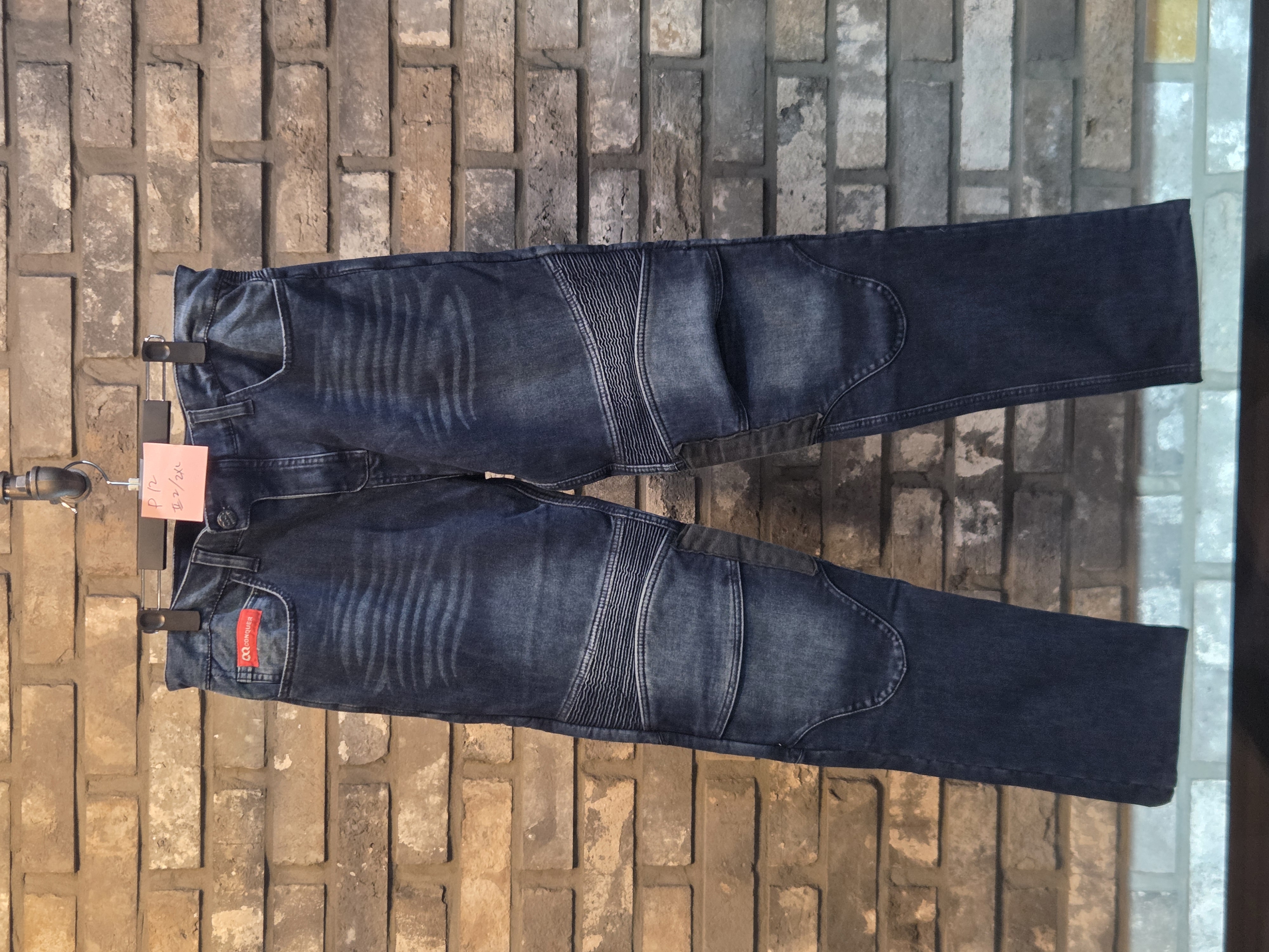 [반품,환불X 무료배송 단종 50%이상 할인 제품]  CQ FRAISER2 FULL KEVLAR JEANS(컨쿼 프레이져2 풀케블라 라이딩진)