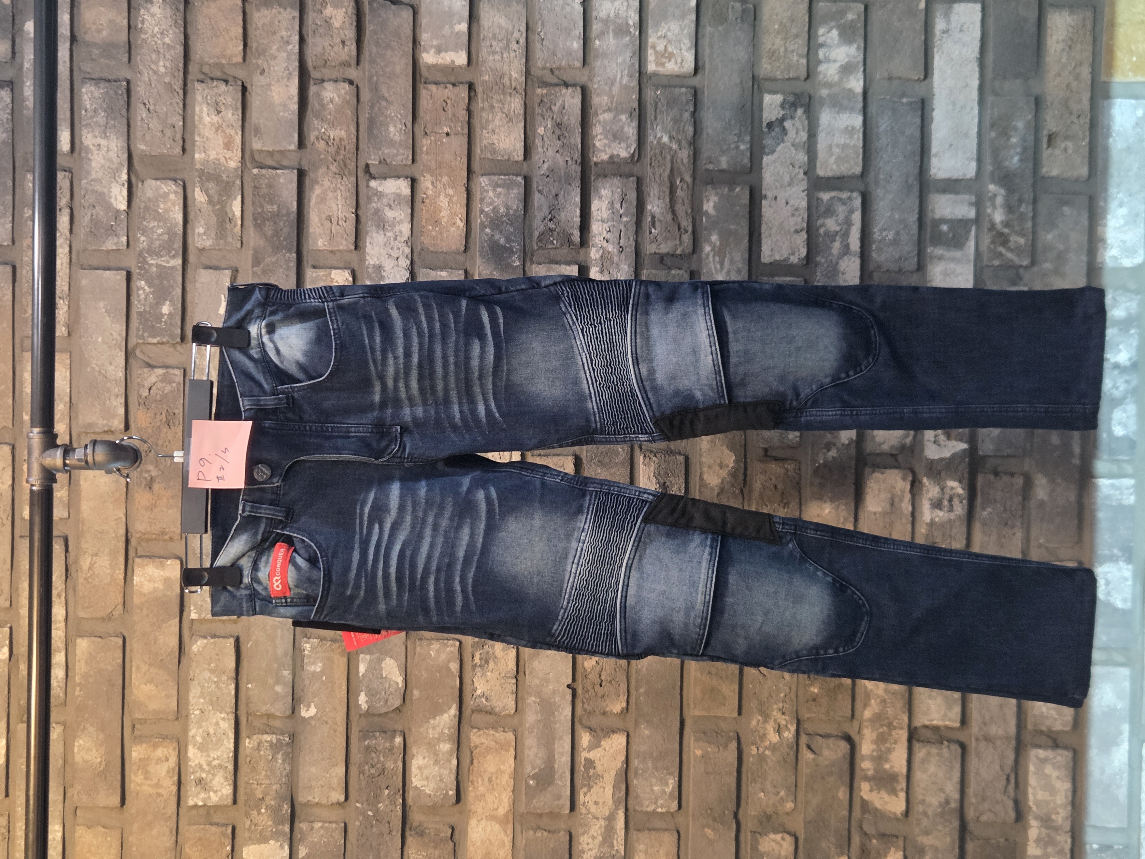 [반품,환불X 무료배송 단종 50%이상 할인 제품]  CQ FRAISER2 FULL KEVLAR JEANS(컨쿼 프레이져2 풀케블라 라이딩진)