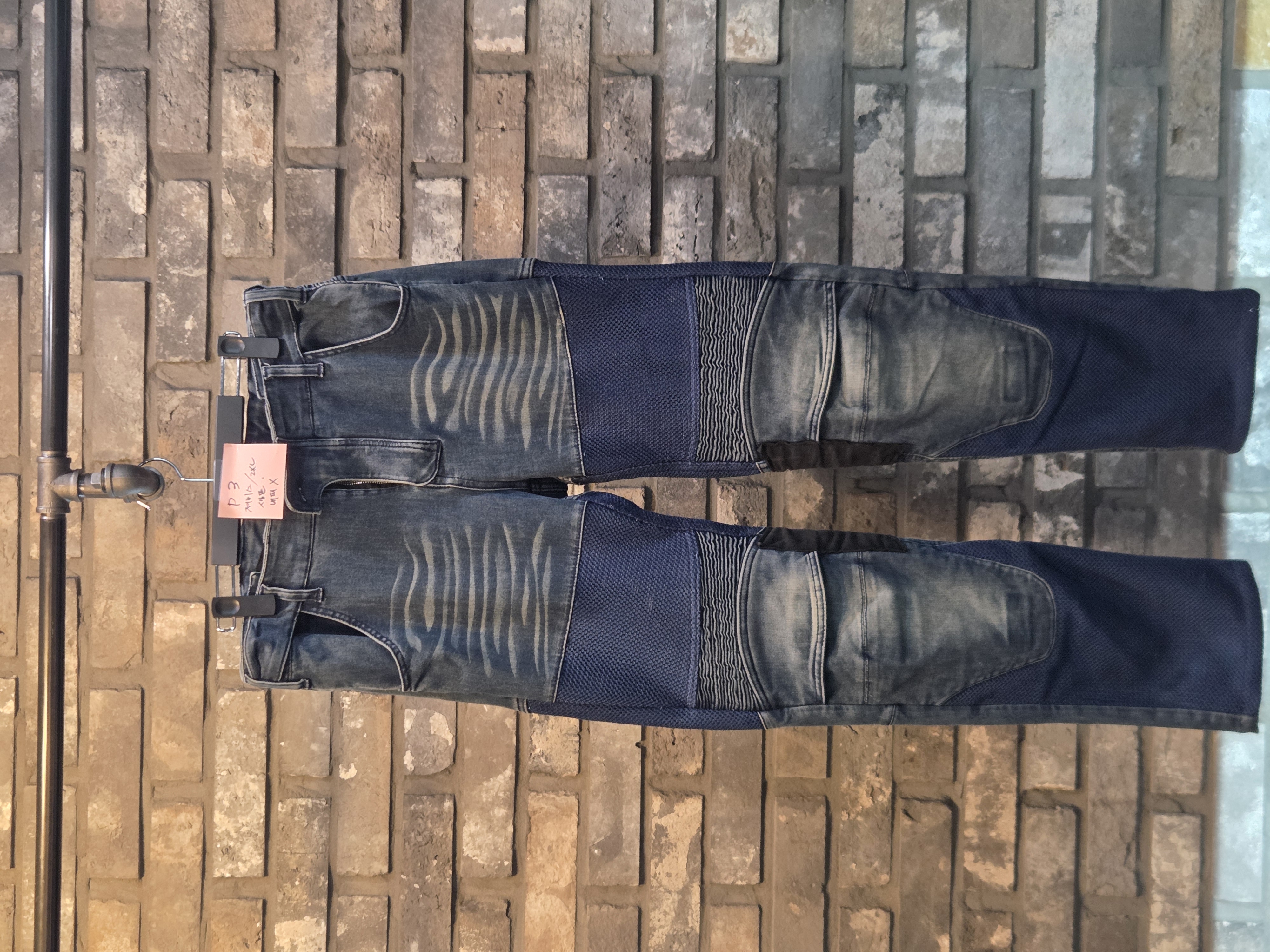 [반품,환불X 단종 50%이상  할인 제품] CQ KEVLAR MESHJEANS JERVIS (컨쿼 케블라 메쉬라이딩진 져비스)