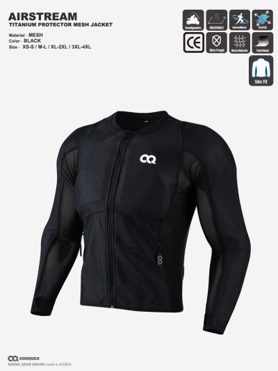 CQ AIRSTREAM MESH JACKET (컨쿼 에어스트림 메쉬 자켓)