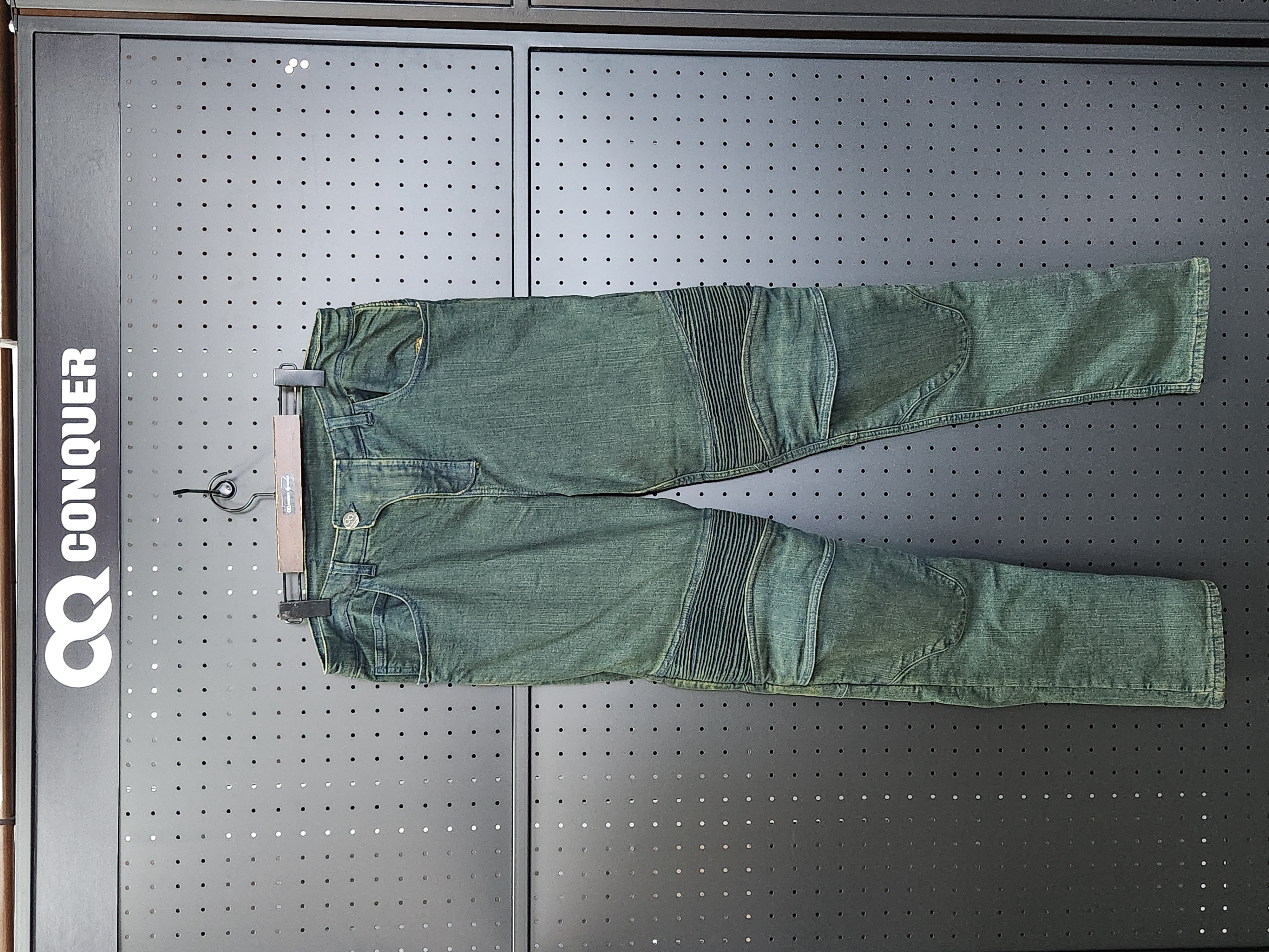 [교환/환불X]CQ PACIFIC FULL KEVLAR JEANS(컨쿼 퍼시픽 케블라 라이딩진)