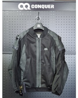 [교환/환불X]CQ CAMBIE ULTI-EDITION KEVLAR LEATHER MESH JACKET (컨쿼 캠비 얼티-에디션 케블라 가죽 메쉬 자켓) 2XL 사이즈