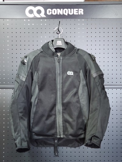 [교환/반품X]CQ CAMBIE ULTI-EDITION KEVLAR LEATHER MESH JACKET (컨쿼 캠비 얼티-에디션 케블라 가죽 메쉬 자켓)