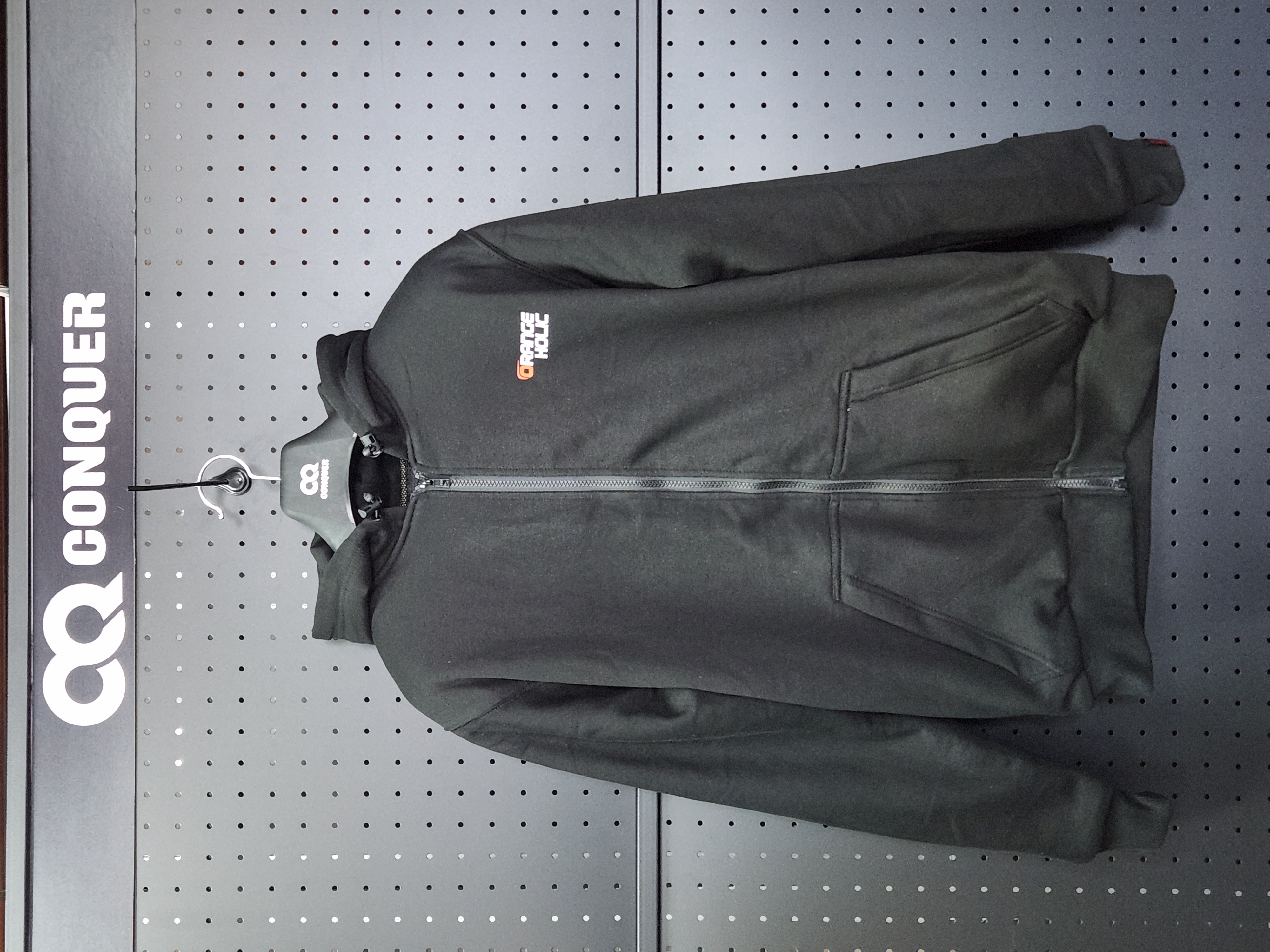[교환/환불X 단종 30%이상 할인 제품]CQ KEVLAR HOODIE DOWNTOWN (컨쿼 케블라 다운타운 후드 블랙) KTM 단체복