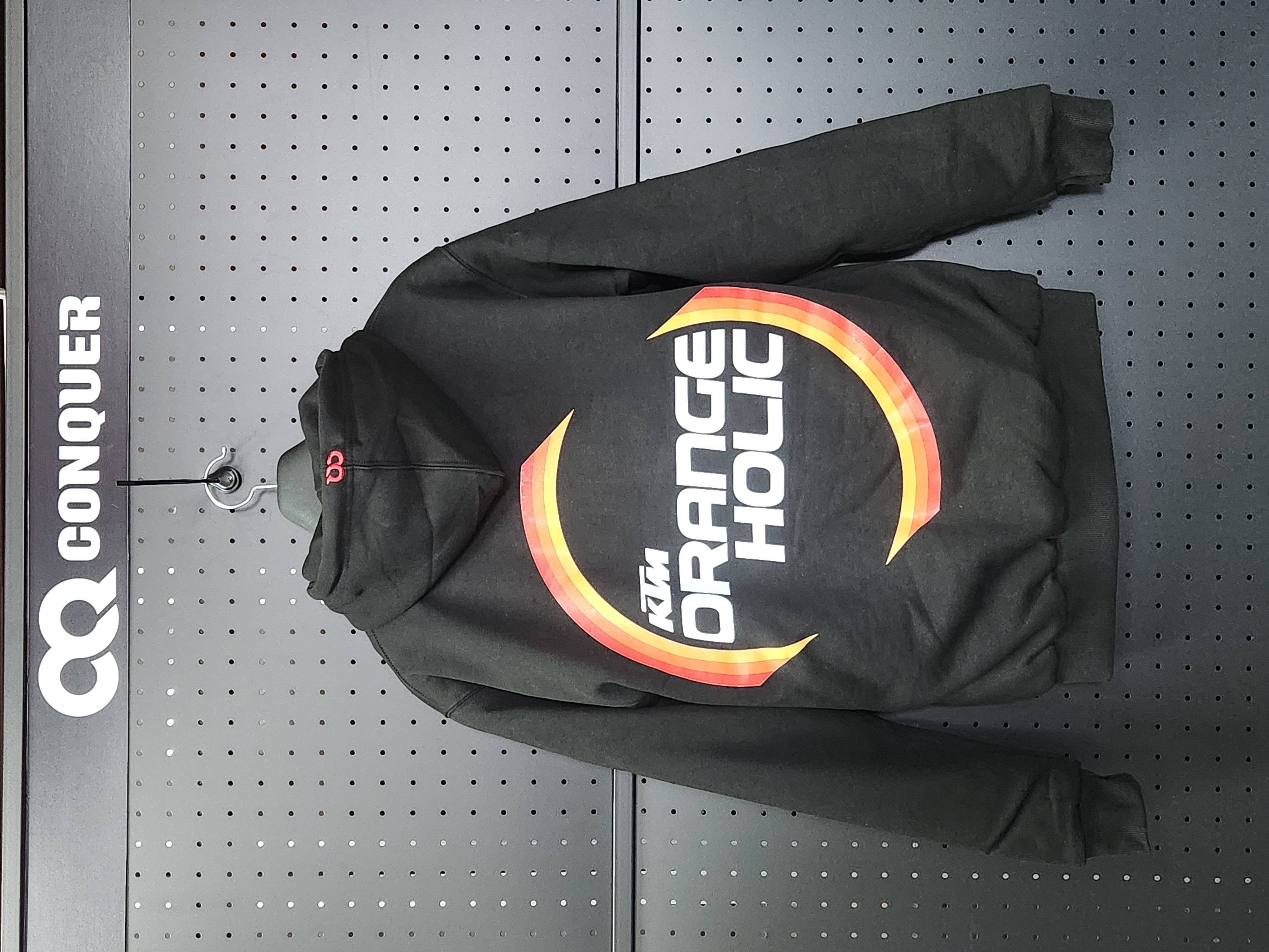 [교환/환불X 단종 30%이상 할인 제품]CQ KEVLAR HOODIE DOWNTOWN (컨쿼 케블라 다운타운 후드 블랙) KTM 단체복